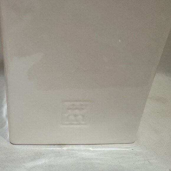 Zwilling JA Henckels Ceramic Storage Box Knife Block Wood 6 Slot Knife Holder - Picture 5 of 8